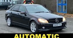 AUTOMATIC_ 2.1 Diesel_ 2009 Mercedes Benz C200_ 1 Year MOT_ 127k Miles_ Service History_ Full Leather_ Bluetooth_ 3 Months AA Warranty_