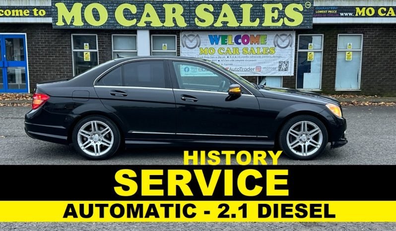 
								AUTOMATIC_ 2.1 Diesel_ 2009 Mercedes Benz C200_ 1 Year MOT_ 127k Miles_ Service History_ Full Leather_ Bluetooth_ 3 Months AA Warranty_ full									