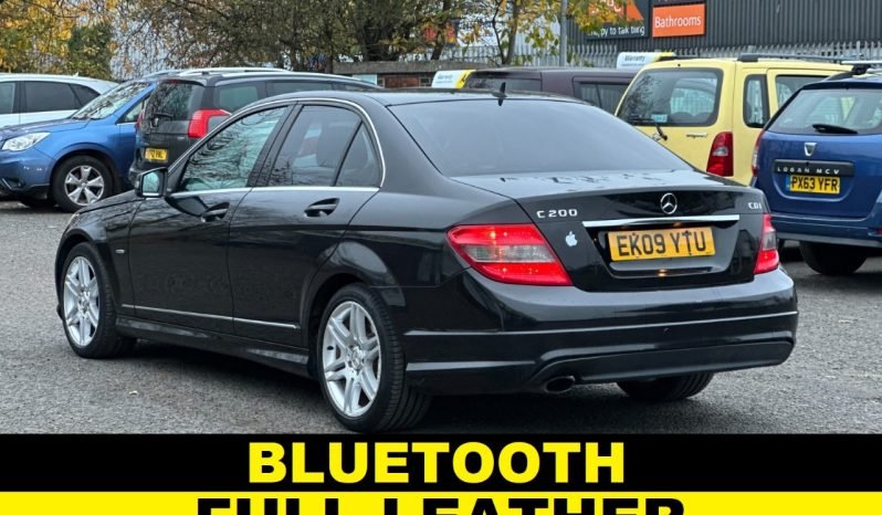 
								AUTOMATIC_ 2.1 Diesel_ 2009 Mercedes Benz C200_ 1 Year MOT_ 127k Miles_ Service History_ Full Leather_ Bluetooth_ 3 Months AA Warranty_ full									