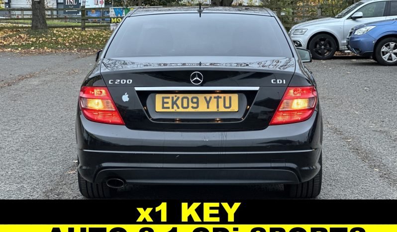 
								AUTOMATIC_ 2.1 Diesel_ 2009 Mercedes Benz C200_ 1 Year MOT_ 127k Miles_ Service History_ Full Leather_ Bluetooth_ 3 Months AA Warranty_ full									