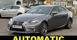 AUTOMATIC_ 2014 Lexus i-S250 Sports_ 2.5 Petrol_ Ex Police Car_ 147k Miles_ 8m MOT_ Full Service History_ Full Luxury_ 3 Months AA Warranty_