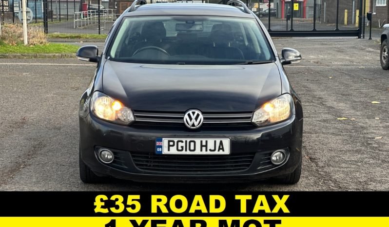 
								AUTOMATIC_ 1.6 Diesel_ 2010 VW Golf estate_ £35 Tax_ 1 Year MOT_ Service History_ B-tooth_ 3 Months AA Warranty_ full									