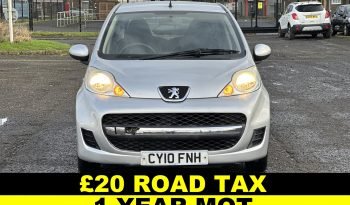 
									AUTOMATIC_ 1.0 Petrol_ 2010 Peugeot 107_ £20 Road Tax_12 months MOT_ 72k Miles_ 3 Months AA Warranty_ full								