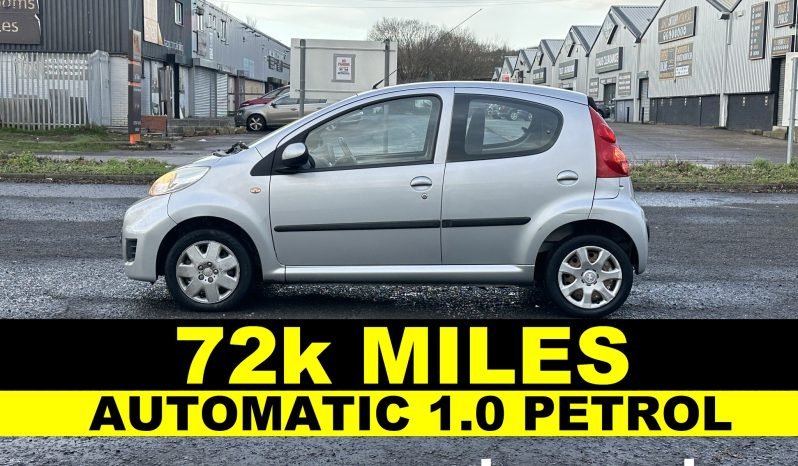 
								AUTOMATIC_ 1.0 Petrol_ 2010 Peugeot 107_ £20 Road Tax_12 months MOT_ 72k Miles_ 3 Months AA Warranty_ full									