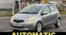 AUTOMATIC_ 1.4 Diesel_ 2008 Toyota Yaris_ £35 Tax_ 8 months MOT_103k Miles_ Service History_ Sat-Nav_ Parking Sensors_