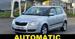 AUTOMATIC_ 1.6 Petrol_ 2008 Skoda Fabia_ 107k Miles_ April MOT_ Service History_ x2 Keys_ 3 months AA Warranty £100_