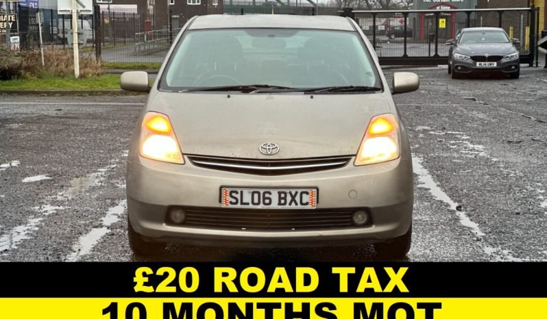 
								AUTOMATIC_ Hybrid 1.5 Petrol_ 2006 Toyota Prius_ £20 Tax_ 10 months MOT_ Service Hisrtory_ Full Leather_ x2 Keys_ full									