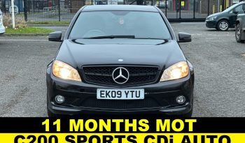 
									AUTOMATIC_ 2.1 Diesel_ 2009 Mercedes Benz C200_ 11m MOT_ 127k Miles_ Service History_ Bluetooth_ Leather_ 3 months Evo Warranty_ full								