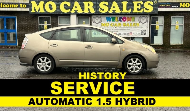 
								AUTOMATIC_ Hybrid 1.5 Petrol_ 2006 Toyota Prius_ £20 Tax_ 10 months MOT_ Service Hisrtory_ Full Leather_ x2 Keys_ full									