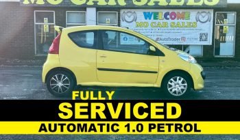 
									AUTOMATIC_ 1.0 Petrol_ 2008 Peugeot 107_ £20 Tax_ 12m MOT_ 74k Miles_ x2 Keys_ full								