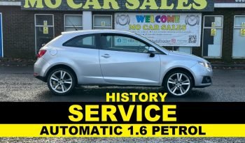 
									AUTOMATIC_ 1.6 Petrol_ 2009 Seat Ibiza_ 5m MOT_ 114k Miles_ Service History_ x1 Key_ 3 Months – £50 Evo Warranty_ full								