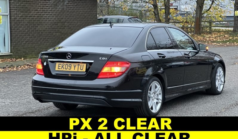 
								AUTOMATIC_ 2.1 Diesel_ 2009 Mercedes Benz C200_ 11m MOT_ 127k Miles_ Service History_ Bluetooth_ Leather_ 3 months Evo Warranty_ full									