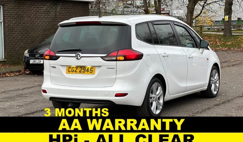 
								7 SEATER_1.4 Petrol_2016 Vauxhall Zafira_7m MOT_120k Miles_New Turbo & T-Chain_Warranty_FXD PRICE full									