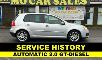 
									AUTOMATIC_2.0 Diesel_2008 VW Golf GTD-Sports_12m MOT_97k Miles_T-Belt DONE_Sat-Nav_FXD PRICE full								