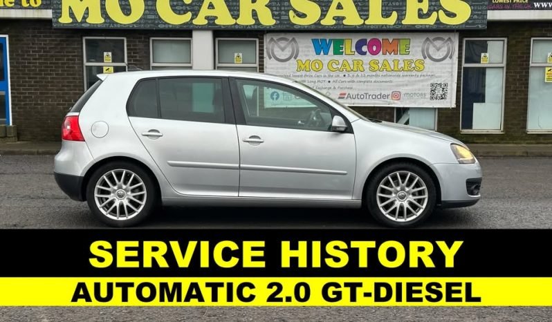 
								AUTOMATIC_2.0 Diesel_2008 VW Golf GTD-Sports_12m MOT_97k Miles_T-Belt DONE_Sat-Nav_FXD PRICE full									