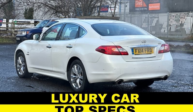 
								AUTOMATIC_ HYBRID 3.5 Petrol_ 2014 Infiniti M35h_ 11m MOT_ 126k Miles_ LUXURY CAR_Top Specs_ Keyless_ 3 months AA Warranty_ full									