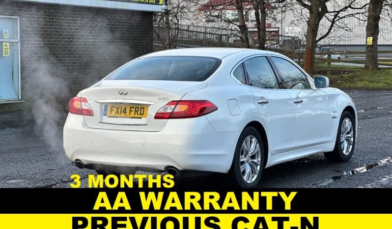 
								AUTOMATIC_ HYBRID 3.5 Petrol_ 2014 Infiniti M35h_ 11m MOT_ 126k Miles_ LUXURY CAR_Top Specs_ Keyless_ 3 months AA Warranty_ full									