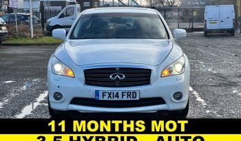 
									AUTOMATIC_ HYBRID 3.5 Petrol_ 2014 Infiniti M35h_ 11m MOT_ 126k Miles_ LUXURY CAR_Top Specs_ Keyless_ 3 months AA Warranty_ full								