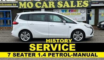 
									7 SEATER_1.4 Petrol_2016 Vauxhall Zafira_7m MOT_120k Miles_New Turbo & T-Chain_Warranty_FXD PRICE full								