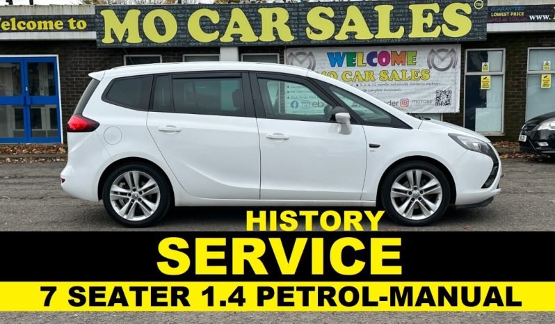 
								7 SEATER_1.4 Petrol_2016 Vauxhall Zafira_7m MOT_120k Miles_New Turbo & T-Chain_Warranty_FXD PRICE full									