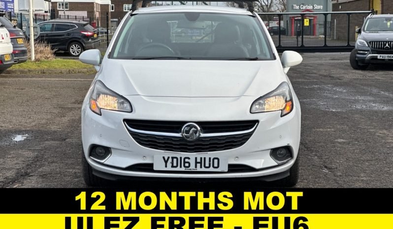 
								AUTOMATIC_1.4 PETROL_2016 Vauxhall Corsa_12m MOT_119k Mile_Srvc Hstry_P-Snsrs_AA Warranty full									