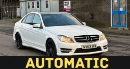 AUTOMATIC_2.1 Diesel AMG Sports_2013 Mercedes Benz C220_7m MOT_119k Miles_Premium_FXD PRICE