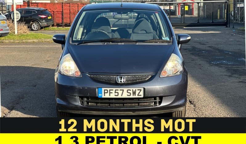 
								AUTOMATIC_1.3 Petrol_2007 Honda Jazz_12m MOT_73k Miles_Srvc Hstry_x2 Keys_FXD PRICE full									