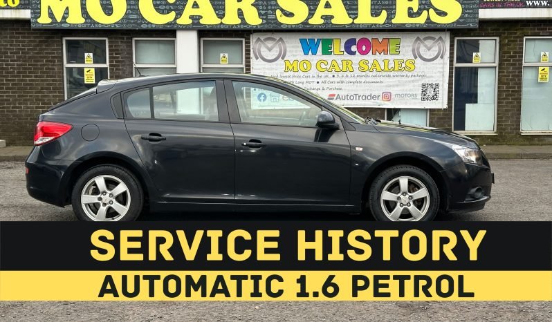 
								AUTOMATIC_1.6 Petrol_2012 Chevrolet Cruze_60k Miles_5m MOT_Srvc Hstry_x2 Keys_FXD PRICE full									