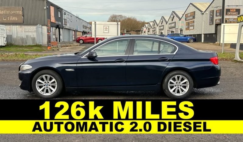 
								AUTOMATIC_2.0 Diesel_2012 BMW 520-D_12 month MOT_126k Miles_Srvc Hstry__x2 Keys full									