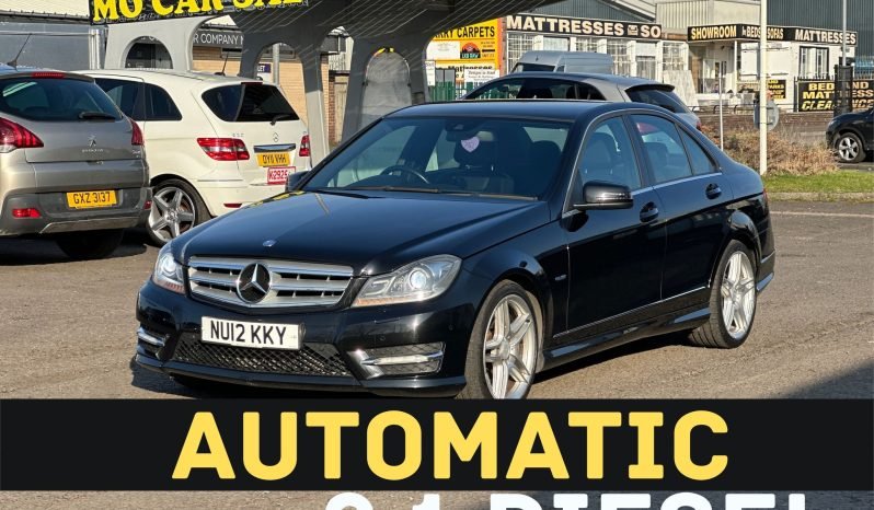 
								AUTOMATIC_2.1 Diesel Sports_2012 Mercedes Benz C220_12m MOT_119k Miles_Premium full									