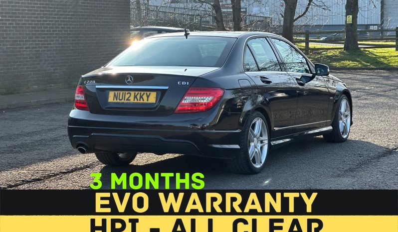 
								AUTOMATIC_2.1 Diesel Sports_2012 Mercedes Benz C220_12m MOT_119k Miles_Premium full									