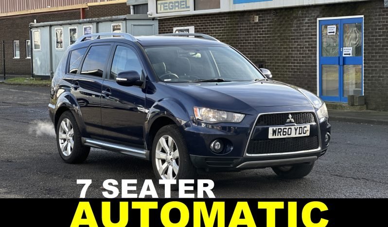 
								AUTOMATIC_7 SEATER_4WD_2.2 Diesel_2010 Mitsubishi Outlander_11m MOT_104k Miles_Top Specs_FXD PRICE full									