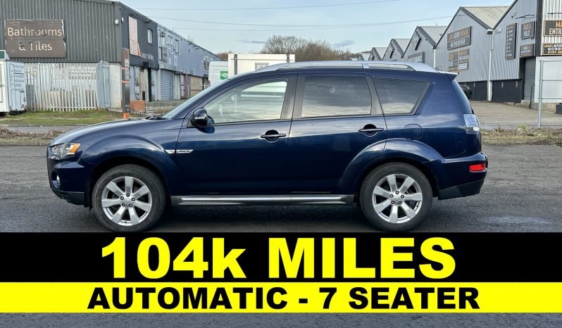 
								AUTOMATIC_7 SEATER_4WD_2.2 Diesel_2010 Mitsubishi Outlander_11m MOT_104k Miles_Top Specs_FXD PRICE full									