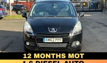 
									AUTOMATIC_7 SEATER_1.6 Diesel_2012 Peugeot 5008_12m MOT_98k Miles_Srvc Hstry_Evo Warranty_FXD PRICE full								