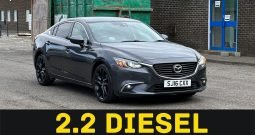 2016 Mazda 6_2.2 Diesel-Manual_ ULEZ Free_ £20 Road Tax_ 8m MOT_ 124k Mile_ Sat-Nav_ Btooth_ Rev Cam_ 3 Months Evo Warranty_