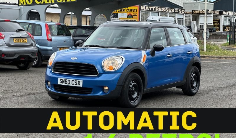 
								AUTOMATIC_1.6 Petrol_2010 Mini Countryman_107k Miles_5m MOT_x3 Keys_Warranty_3m Evo Warranty full									