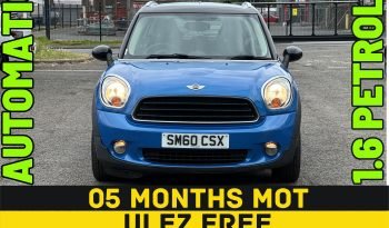 
									AUTOMATIC_1.6 Petrol_2010 Mini Countryman_107k Miles_5m MOT_x3 Keys_Warranty_3m Evo Warranty full								