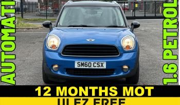 
									1.6 Petrol_2010 Mini Countryman_107k Miles_12 Months MOT_x3 Keys_ 3 months Evo Warranty_ full								
