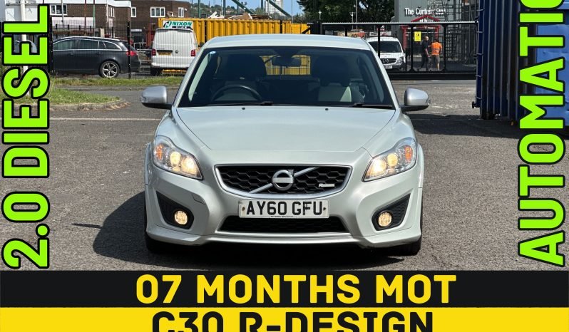 
								2.0 Diesel_2011 Volvo C30_R-Design_7m MOT_98k Miles_Srvc Hstry_B’tooth_3 months Evo Warranty full									