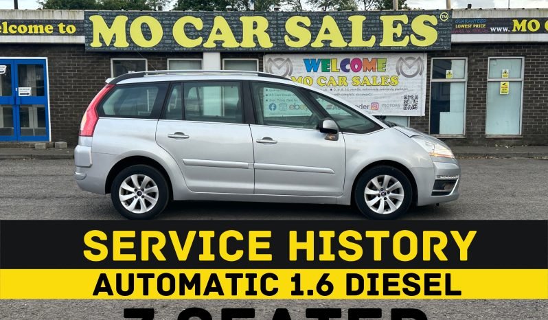 
								7 SEATER_1.6 Diesel_2012 Citroen C4G Picasso_12m MOT_79k Mile_Srvc Hstry_x2 Keys full									