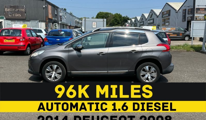 
								1.6 Diesel_2014 Peugeot 2008_£20 Tax_08m MOT_97k Mile_Sat-Nav_Bluetooth_Full Leather_3m Evo Warranty full									