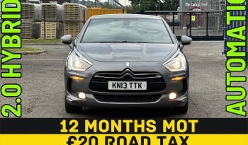 
									AUTOMATIC_4WD-HYBRID-2.0 Diesel_2013 DS-5_£20 Tax_12month MOT_110k Mile_B’tooth_Warranty full								