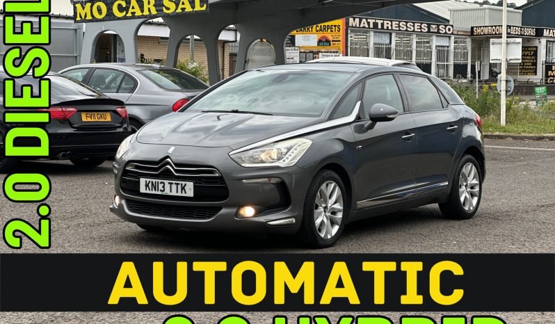 
								AUTOMATIC_4WD-HYBRID-2.0 Diesel_2013 DS-5_£20 Tax_12month MOT_110k Mile_B’tooth_Warranty full									