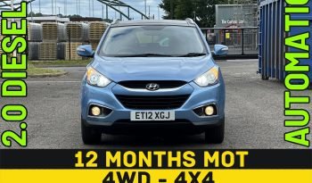 
									AUTOMATIC_4WD 2.0 Diesel_2012 Hyundai ix35_12m MOT_90k Miles_Srvc Hstry_CarPlay_3m Warnty full								