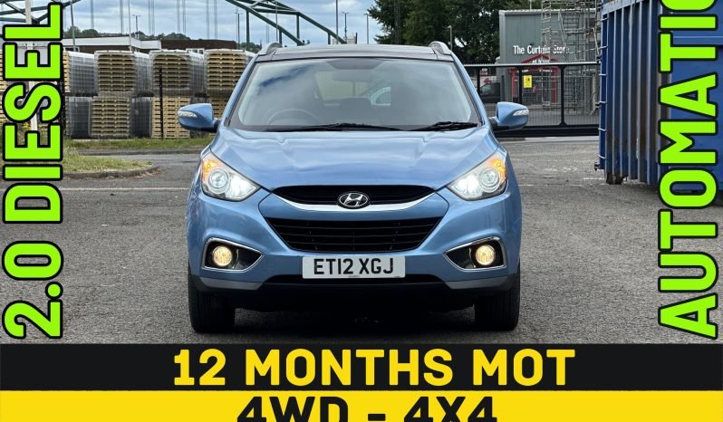 
								AUTOMATIC_4WD 2.0 Diesel_2012 Hyundai ix35_12m MOT_90k Miles_Srvc Hstry_CarPlay_3m Warnty full									