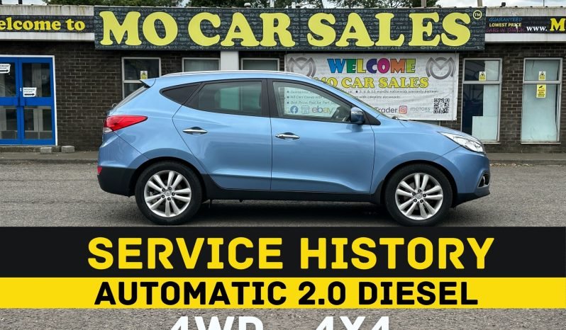 
								AUTOMATIC_4WD 2.0 Diesel_2012 Hyundai ix35_12m MOT_90k Miles_Srvc Hstry_CarPlay_3m Warnty full									