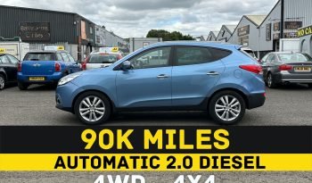 
									AUTOMATIC_4WD 2.0 Diesel_2012 Hyundai ix35_12m MOT_90k Miles_Srvc Hstry_CarPlay_3m Warnty full								