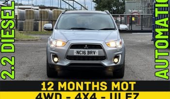 
									AUTOMATIC 4WD_2.3 DIESEL 2016 Mitsubishi ASX_ULEZ Free_12m MOT_96k Miles_Sat-Nav_RevCam full								