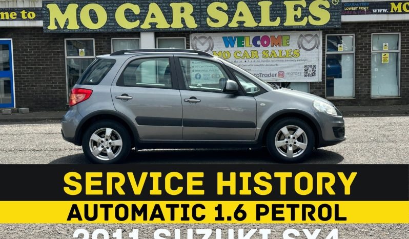 
								AUTOMATIC_1.6 Petrol_2011 Suzuki Sx4_9m MOT_93k Mile_Keyless_x2 Keys_3months WARRANTY full									