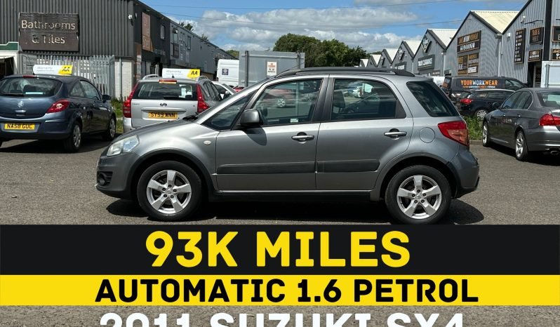 
								AUTOMATIC_1.6 Petrol_2011 Suzuki Sx4_9m MOT_93k Mile_Keyless_x2 Keys_3months WARRANTY full									